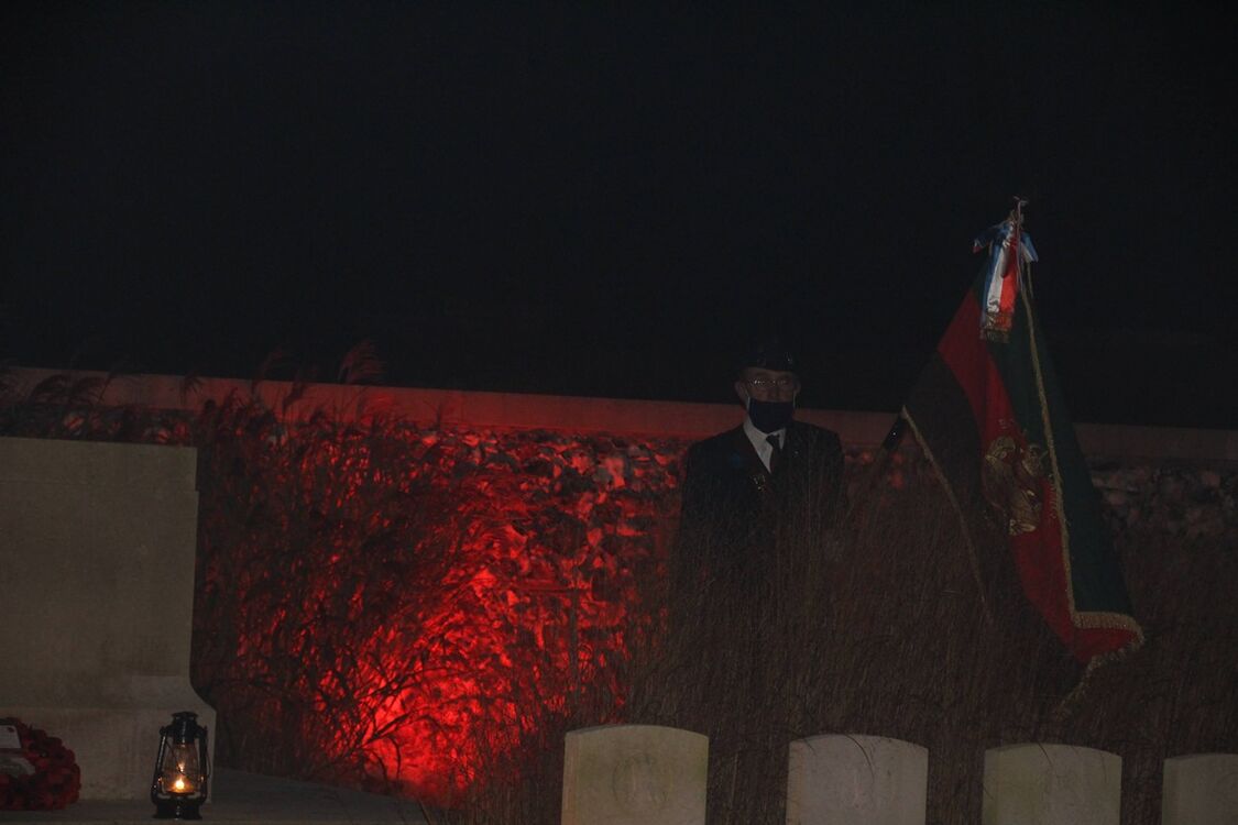 samedi 21 novembre 2020 : les feux de la mémoire au Flesquières Hill British Cemetery