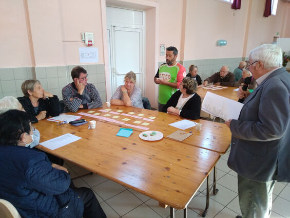 semaine bleue flesquières 2021 - de bons moments de jeux et de convivialité