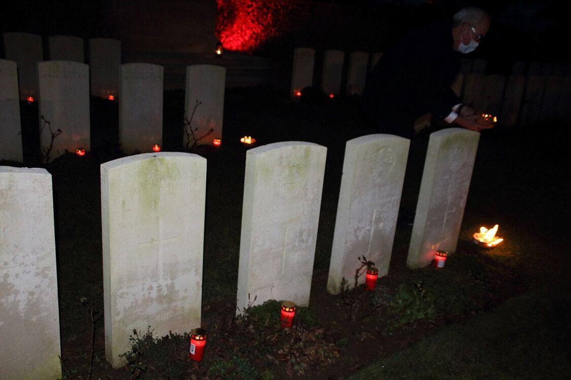 samedi 21 novembre 2020 : les feux de la mémoire au Flesquières Hill British Cemetery