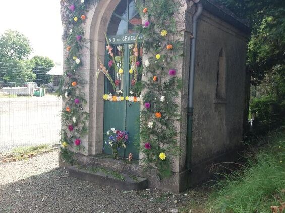 15 août 2021 - chapelle Notre Dame de Grâce décorée de Flesquières