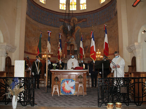 Messe du 11 novembre 2021 - Eglise St Géry Flesquières - Crédit photo JM Caudemont