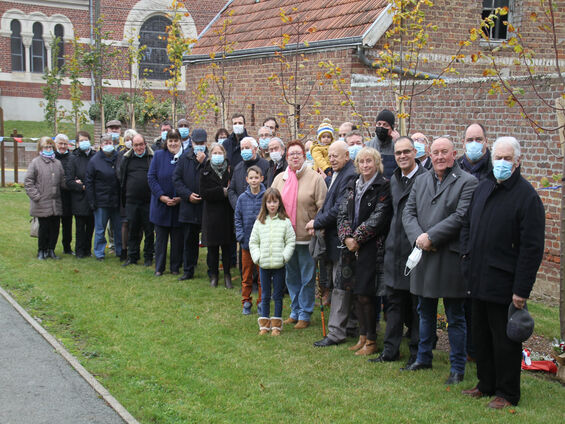 11 novembre 2021 - Inauguration des tilleuls - Crédit photo JM Caudemont