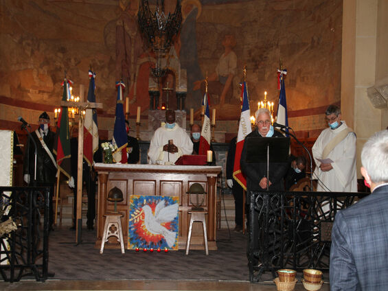 Messe du 11 novembre 2021 - Eglise St Géry Flesquières - Crédit photo JM Caudemont