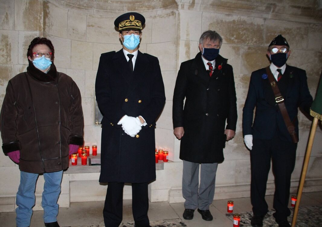 samedi 21 novembre 2020 : les feux de la mémoire au Flesquières Hill British Cemetery