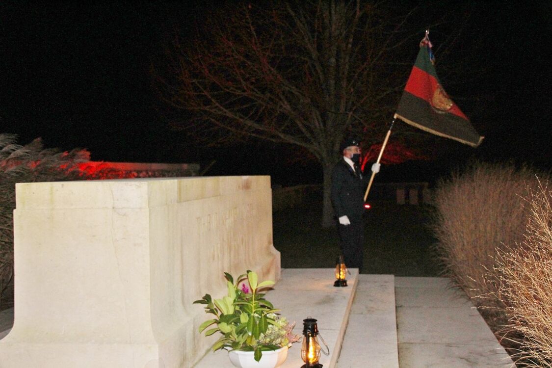 samedi 21 novembre 2020 : les feux de la mémoire au Flesquières Hill British Cemetery