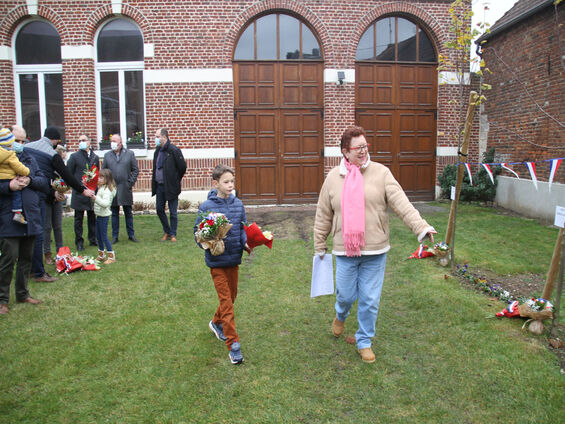 11 novembre 2021 - Inauguration des tilleuls - Crédit photo JM Caudemont