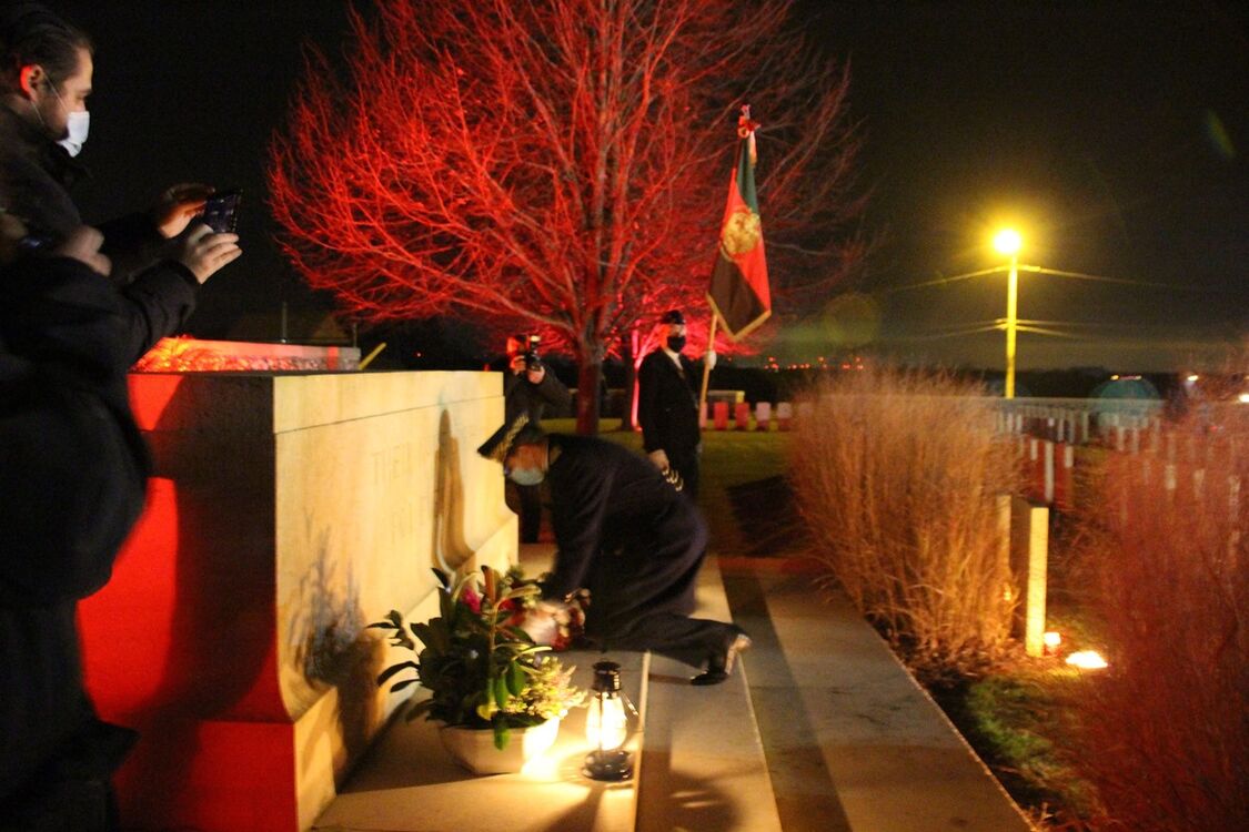 samedi 21 novembre 2020 : les feux de la mémoire au Flesquières Hill British Cemetery